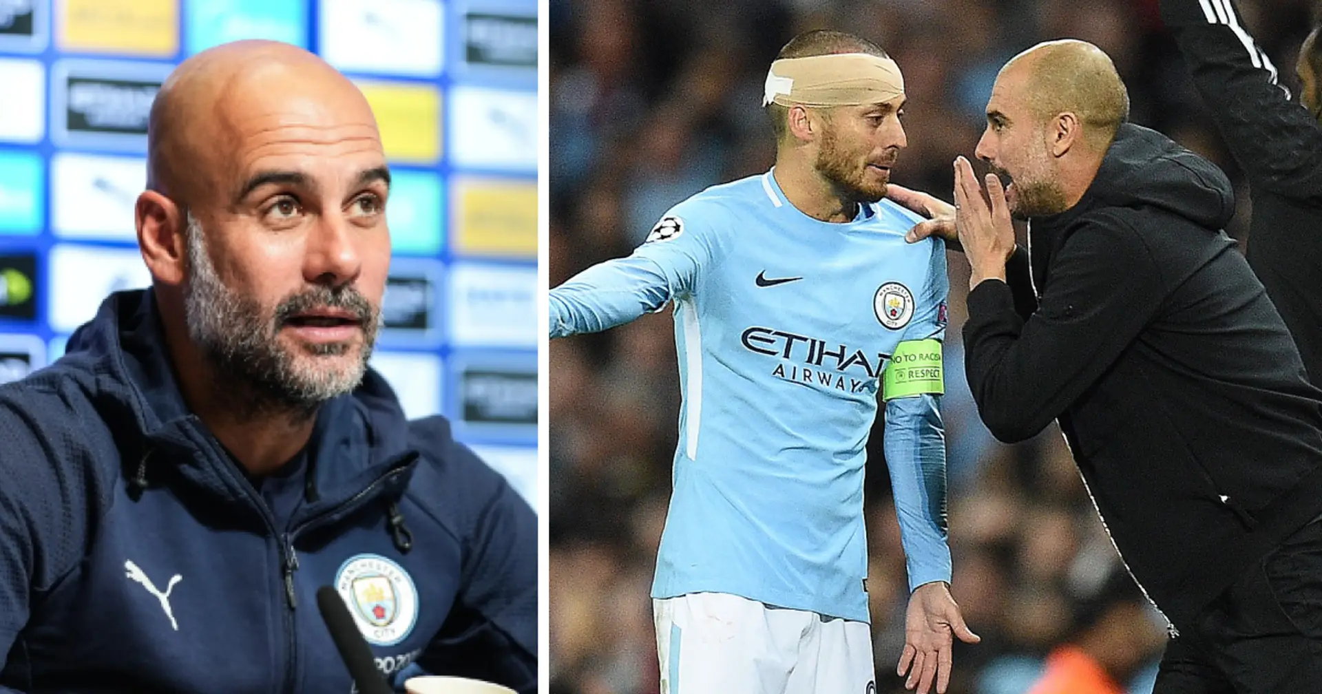 'He is the best I have seen playing in the pockets': Pep Guardiola pays tribute to David Silva after forced retirement