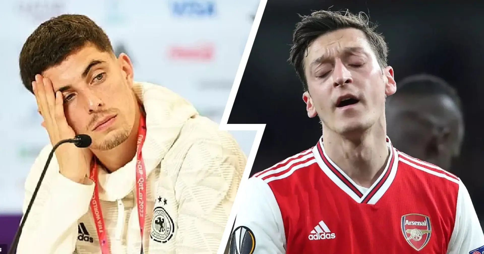 Arsenal warned about 'Mesut Ozil problem' with Kai Havertz