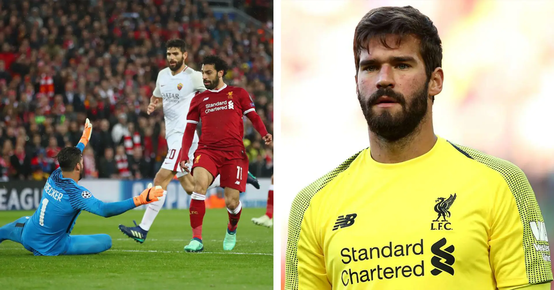 Brazilian goalkeeper Alisson has lost only 1 game at Anfield but not in Liverpool jersey