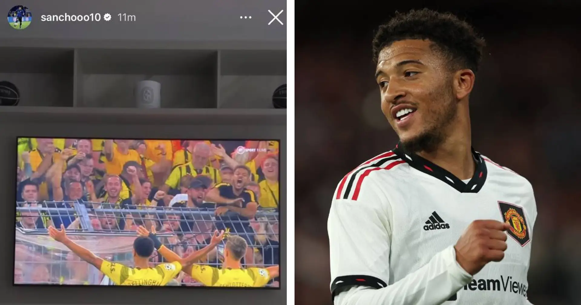 Sanchos Herz schlägt schwarz-gelb: Er verfolgte das BVB-Duell gegen Kopenhagen im Fernsehen