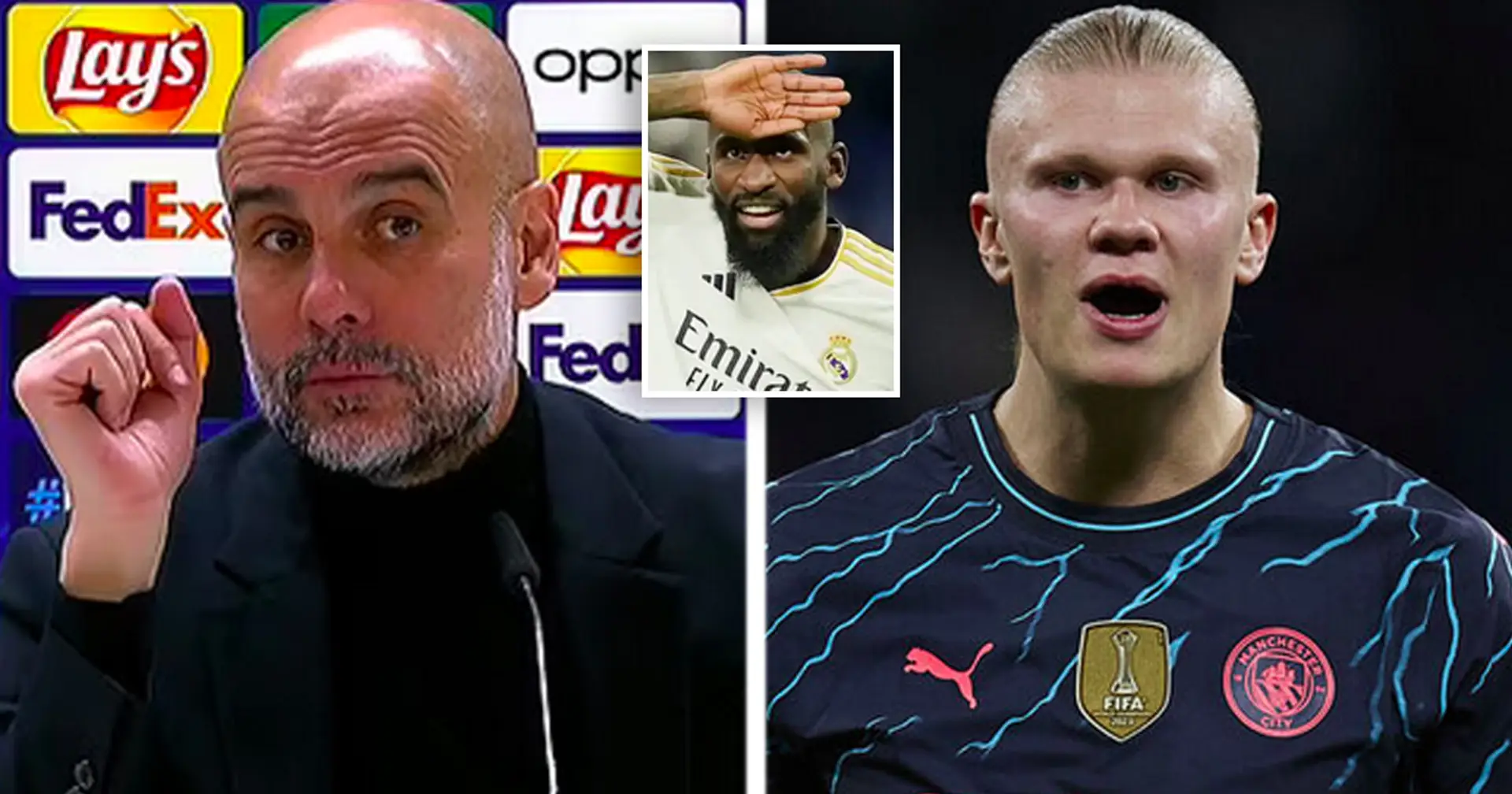 'That's the point': Pep Guardiola downplays Real Madrid role in containing Erling Haaland