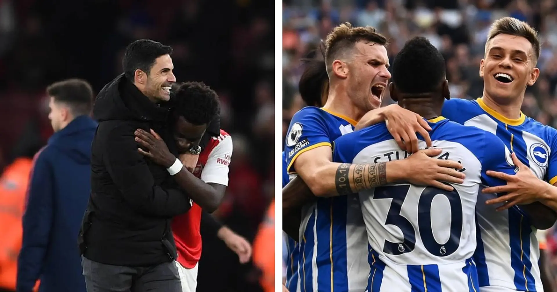 Brighton without five players for Arsenal clash & 2 more under-radar stories 