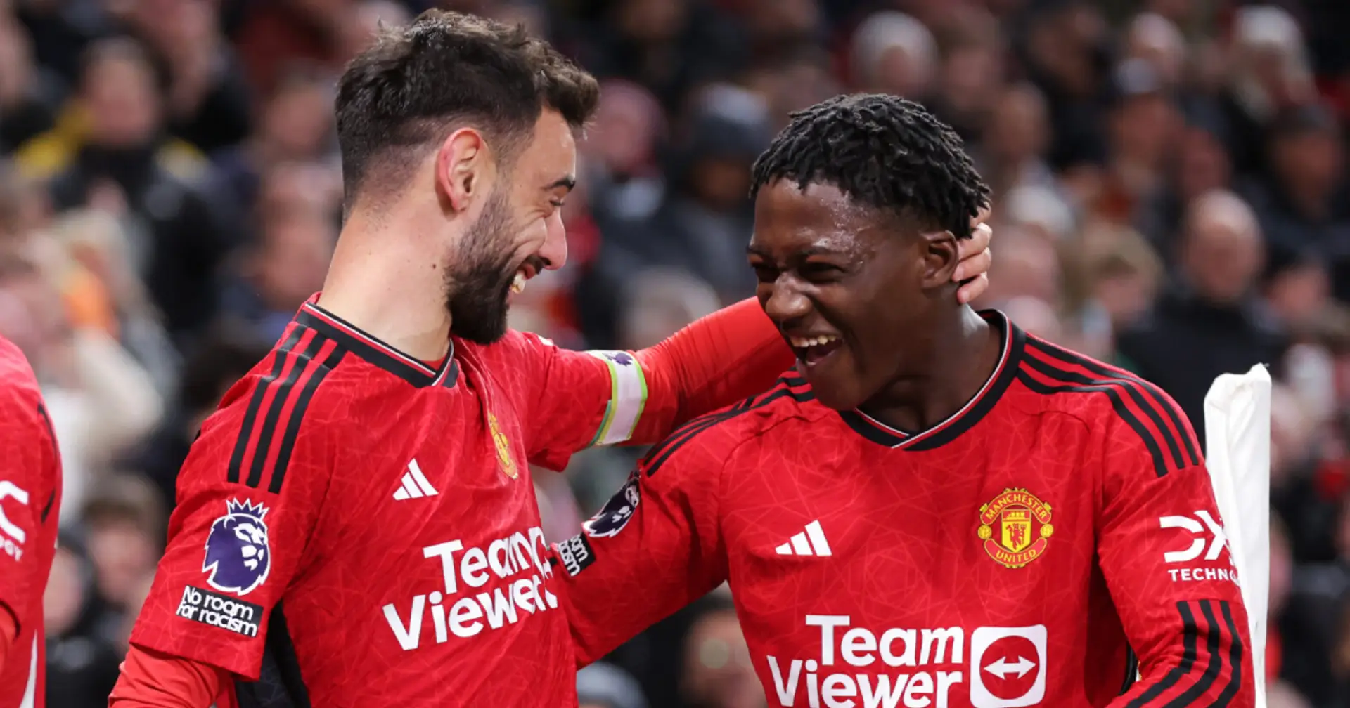 'It's easy to forget how young he is': Man United fans marvel at Kobbie Mainoo after first Premier League assist