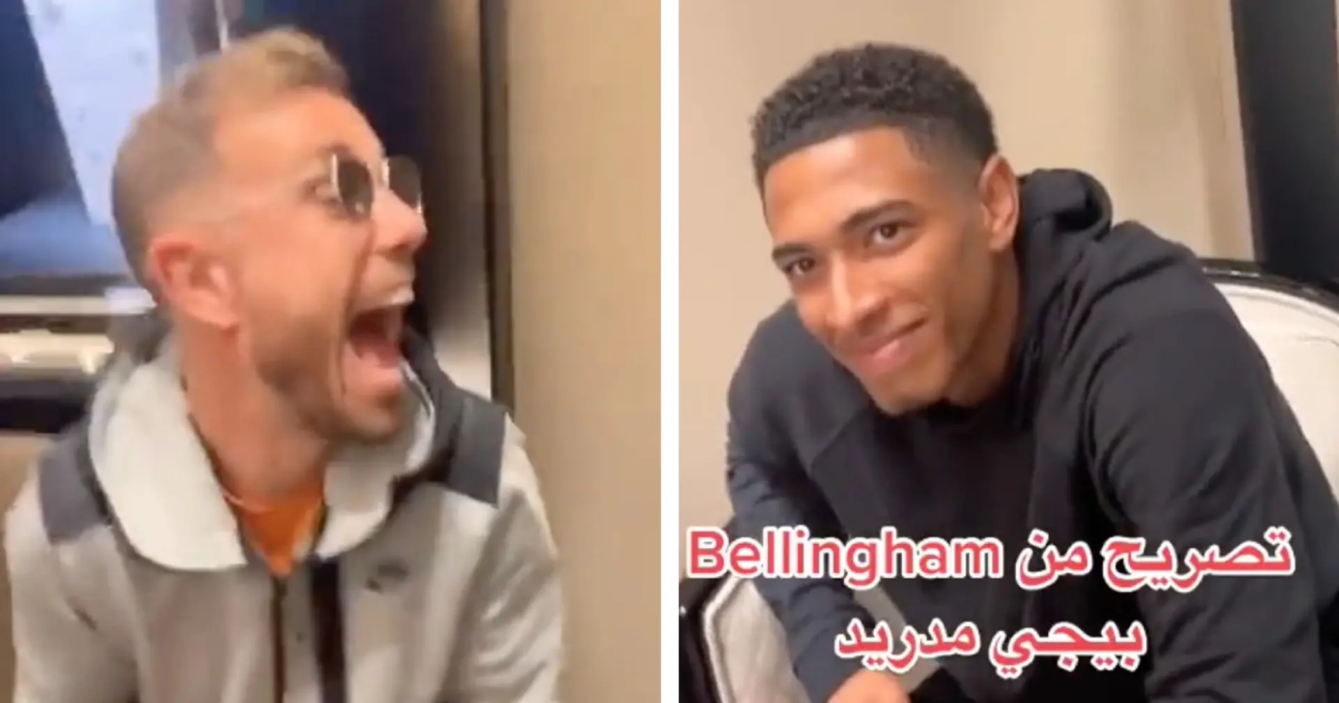 TikToker begs Bellingham to join Madrid, tells Hendo 'you lost Champions League final' (video)