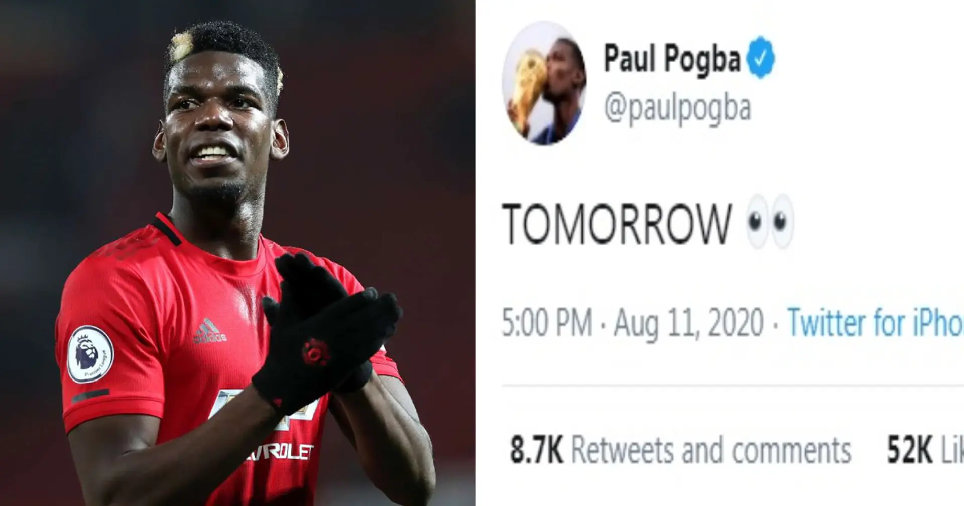Paul Pogba takes to social media to cryptically tease special announcement