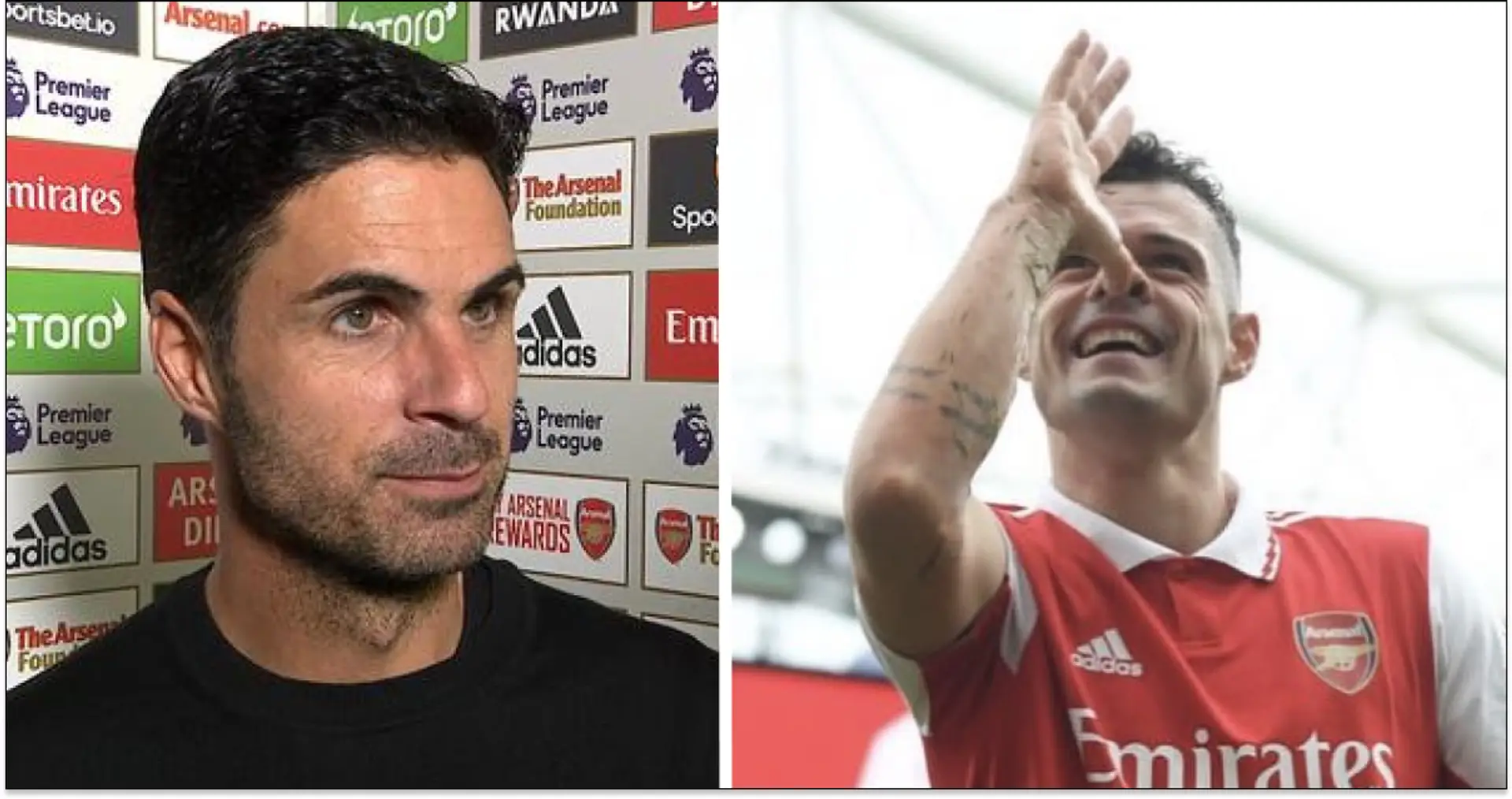 'I told him, you're going to score again': Arteta shares secret behind Xhaka's form in front of goal