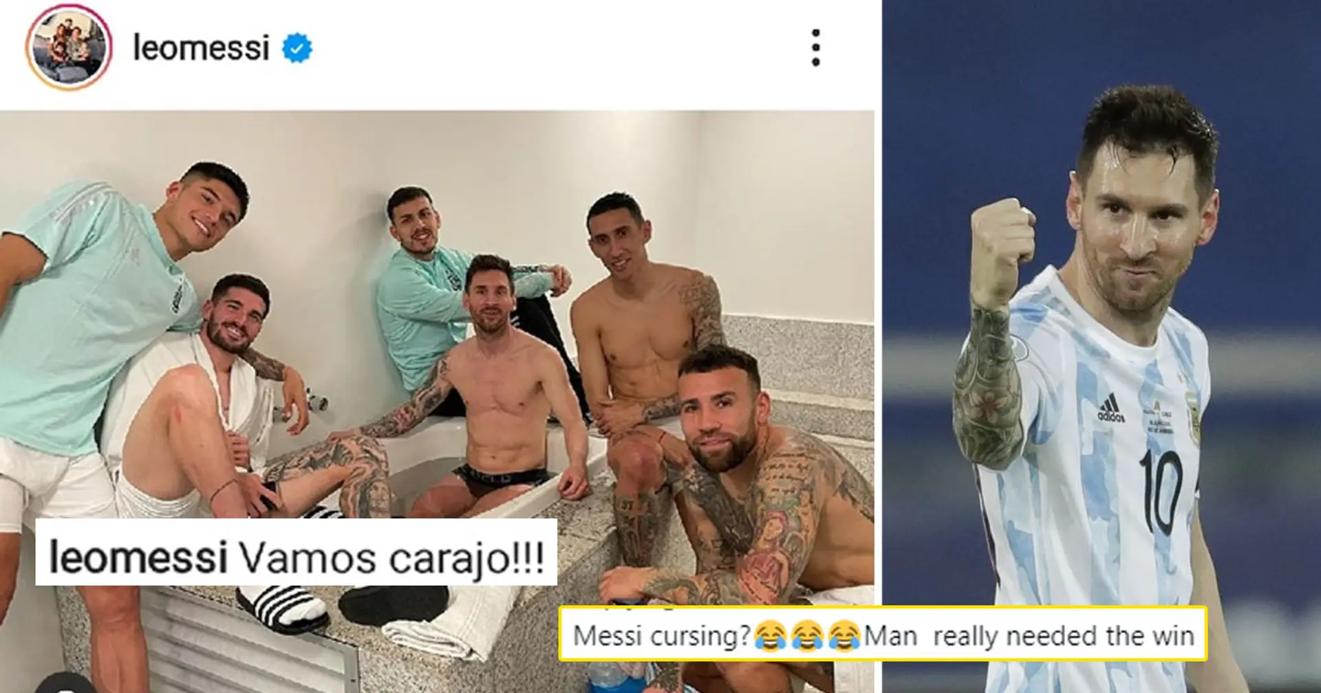 'First time I see him swear': fan shocked as Messi sends powerful message after tough Uruguay win