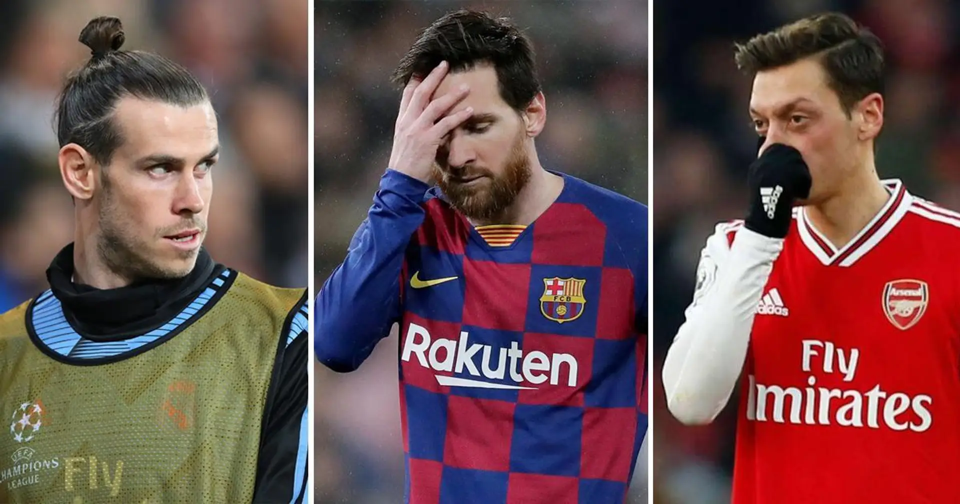 Bale, Özil & 5 más: La ridícula lista de futbolistas que ahora ganan más que Messi