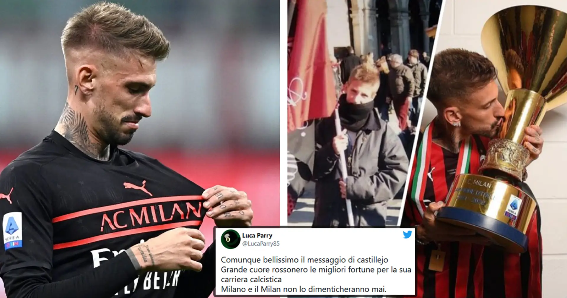 "Non dimenticheremo mai il tuo cuore rossonero": i tifosi del Milan salutano Castillejo, l'addio è ormai vicino