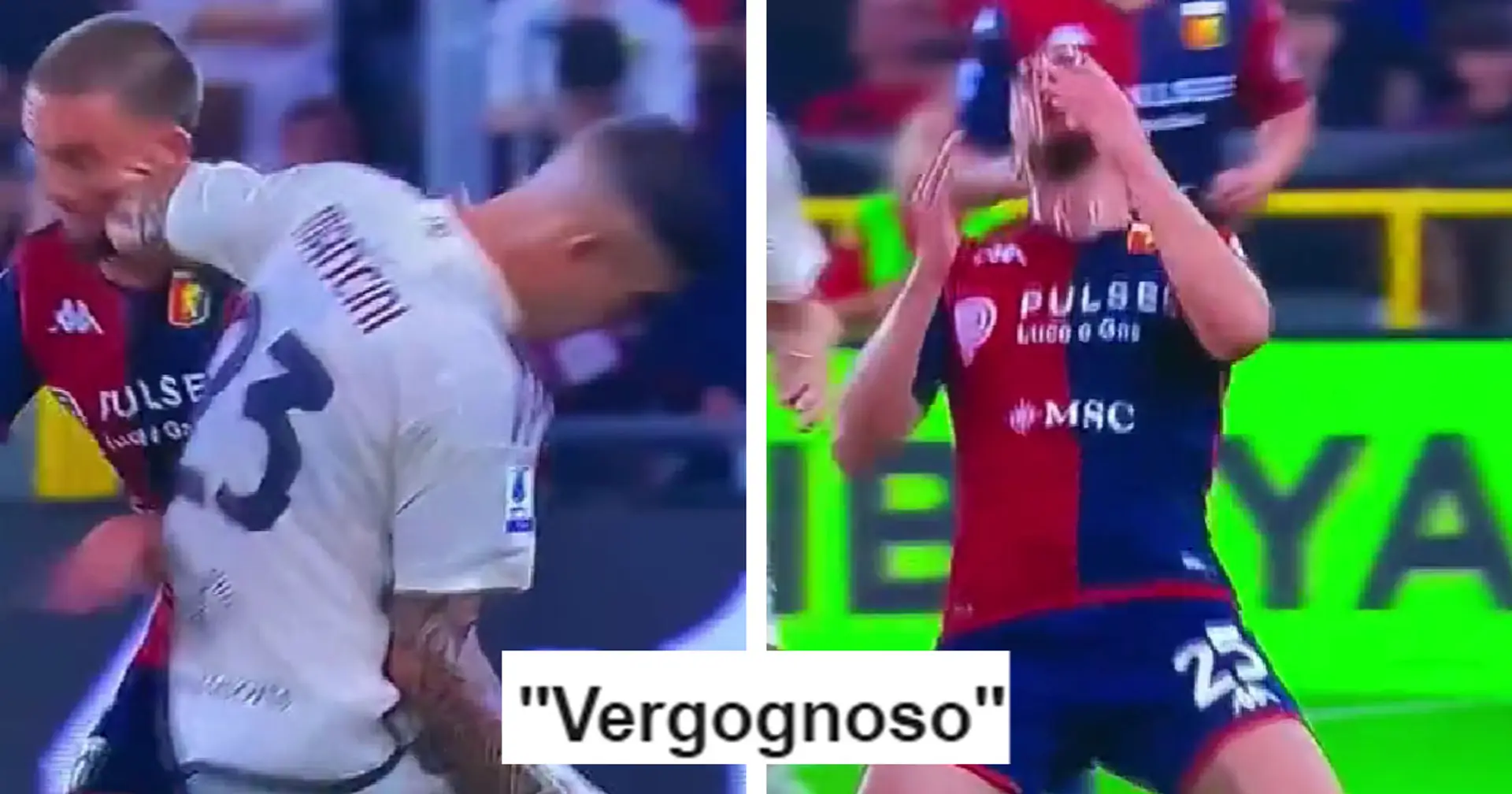 "Vergognoso", il gesto antisportivo di Mancini contro il Genoa scatena i tifosi del Milan