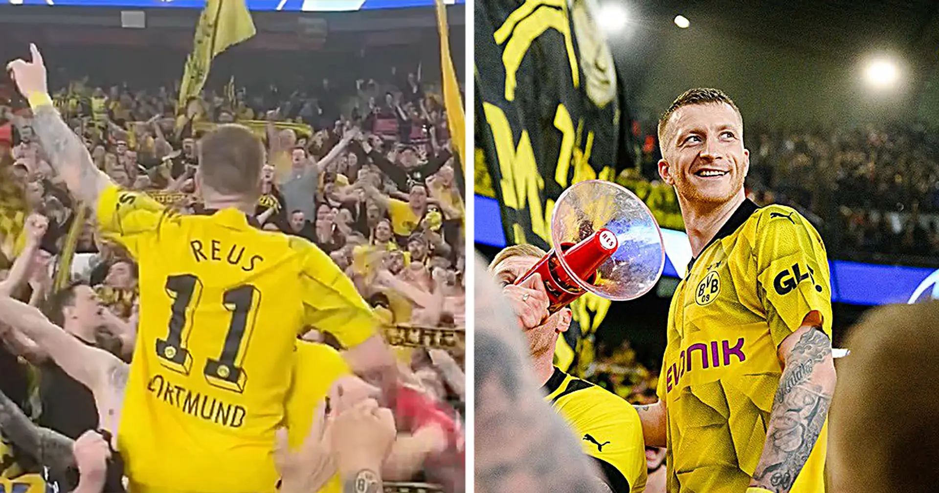 Marco Reus feiert mit den Fans von Borussia Dortmund den Einzug ins CL-Finale: Diese Bilder sind unglaublich!