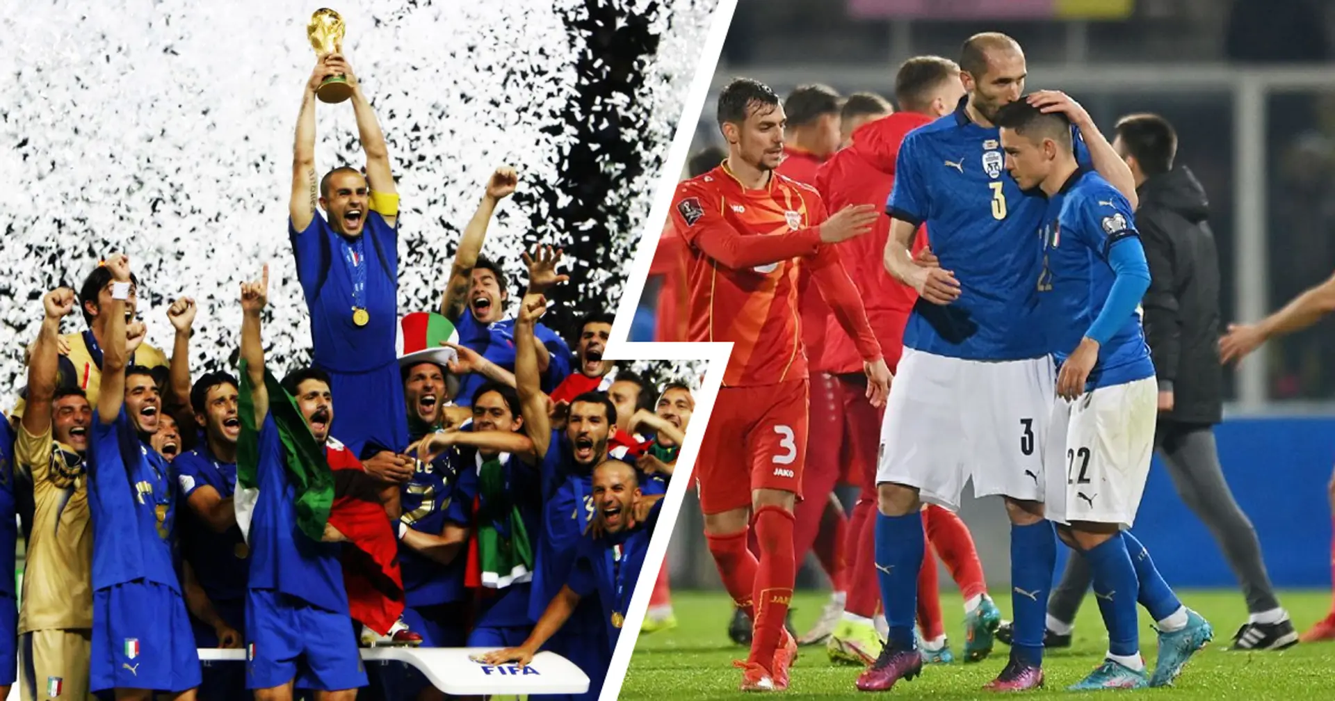 Verrückt: WM-Finale-2006 bleibt das letzte WM-K.o.-Spiel, das Italien gewonnen hat