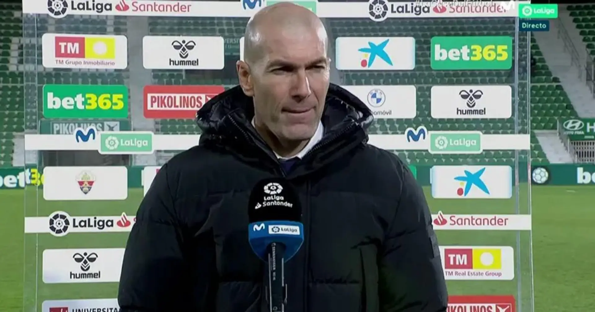 "Nous avons contrôlé le match du début jusqu'à la fin": Zidane sur la victoire face au Celta Vigo
