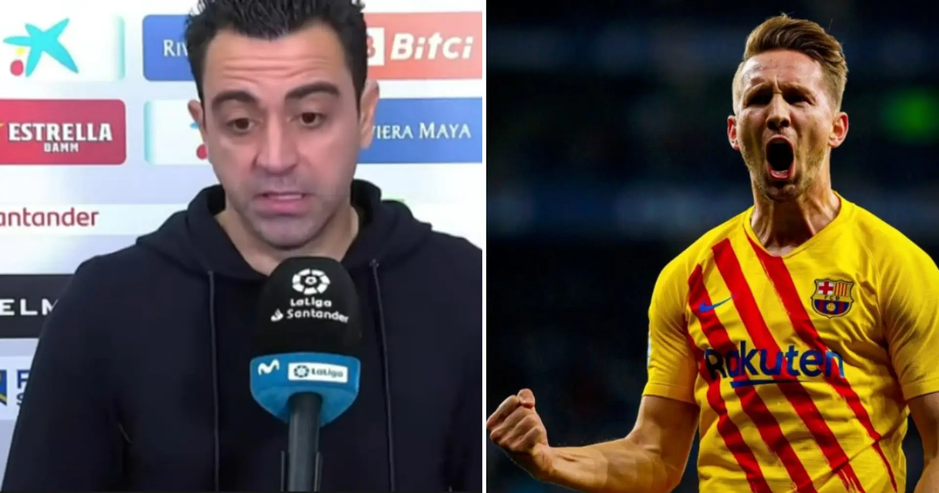 'Luuk de Jong es un ejemplo': Xavi elogia a Luuk tras el empate vs Espanyol