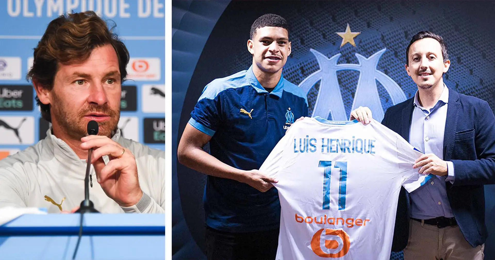 André Villas-Boas confirme que Luis Henrique sera dans le groupe de l'OM pour affronter l'Olympique Lyonnais