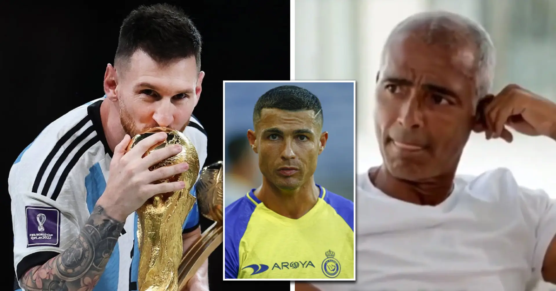 Romario claims only two players in football history are better than him - not Messi and Ronaldo