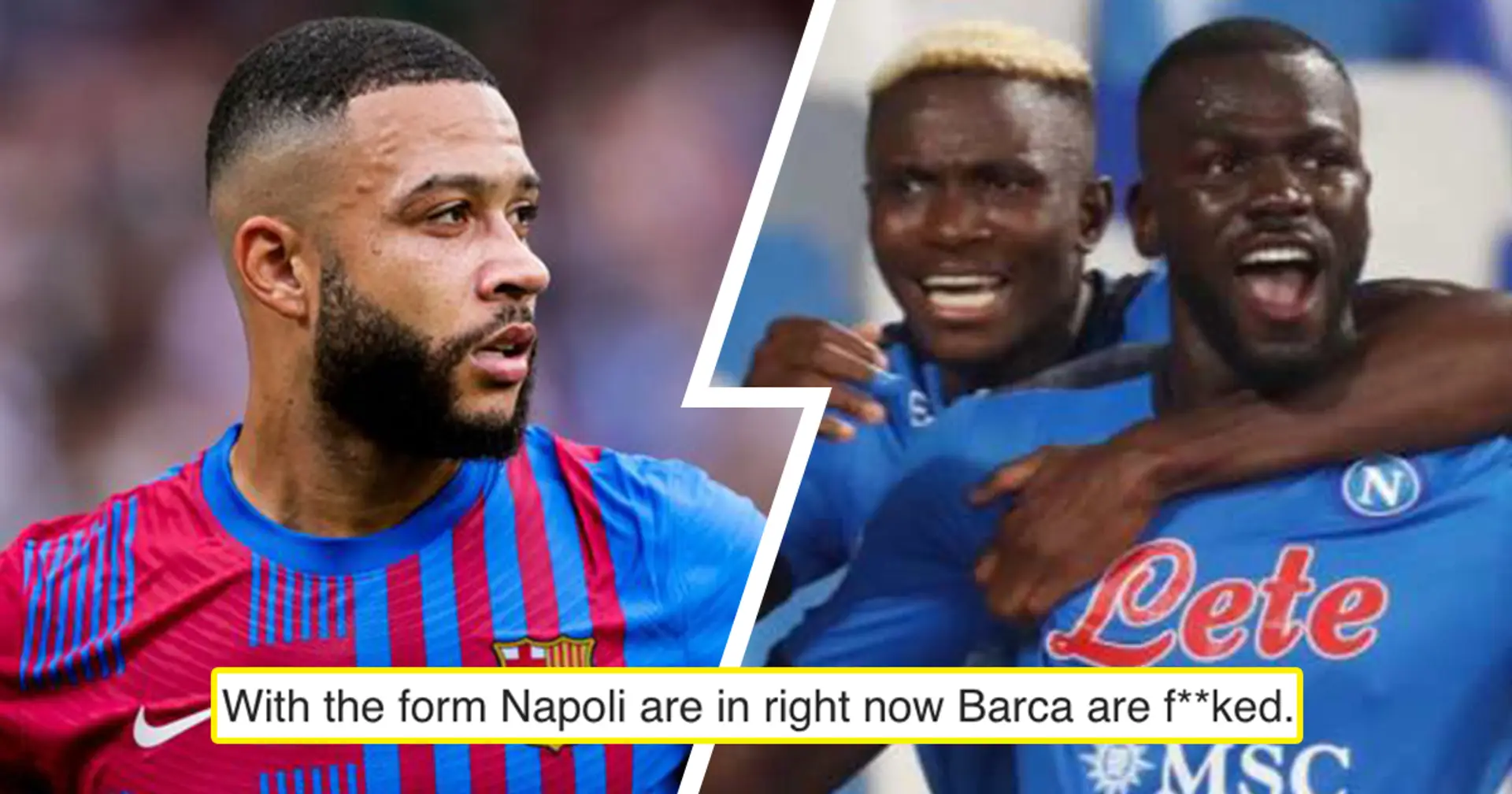 "Napoli est meilleur que la plupart des équipes de la LDC": les fans du Barça réagissent au tirage au sort de la Ligue Europa