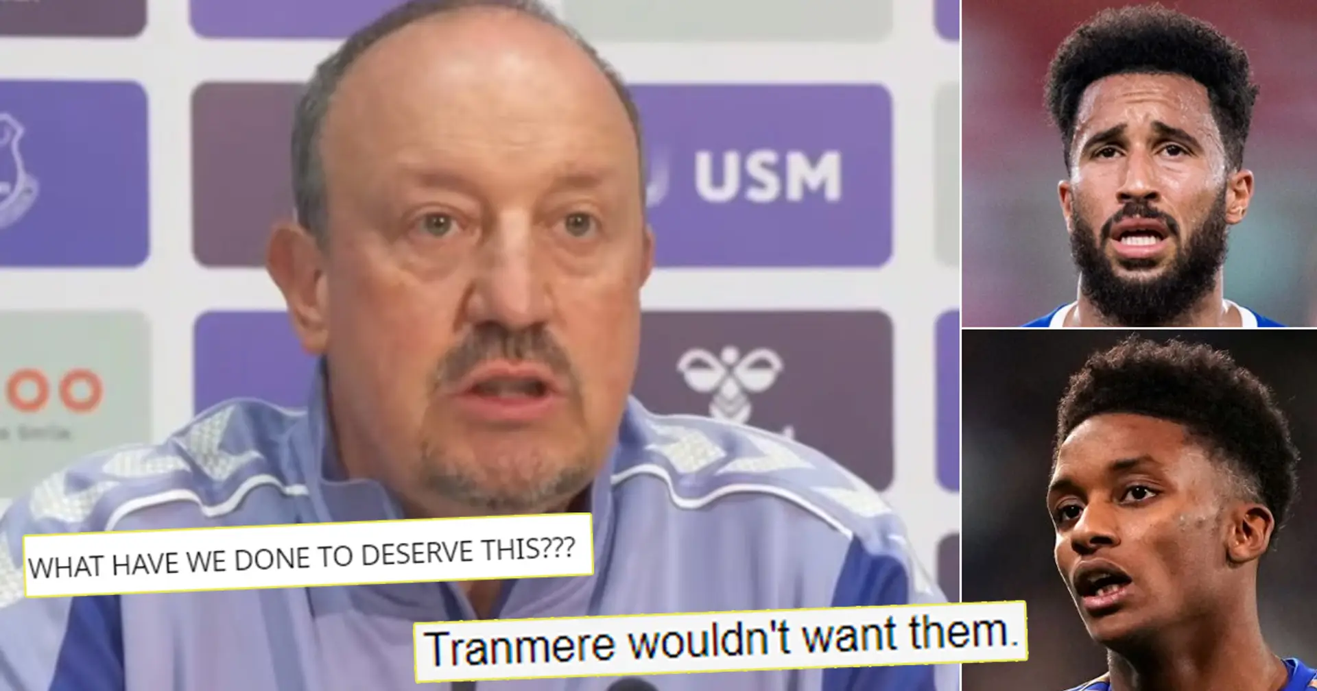 Benitez set to make 2 first signings at Everton — and even Toffees fans think club is 'laughing stock'