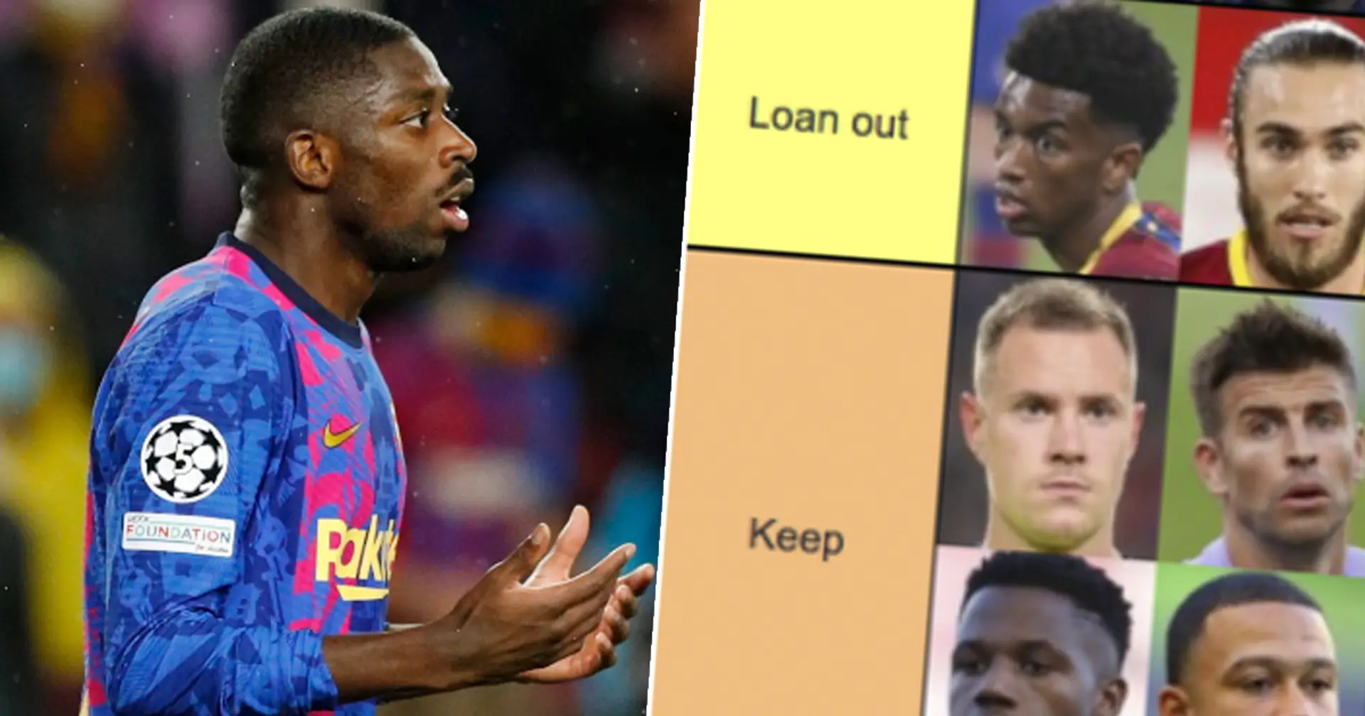 10 joueurs à vendre, 4 à prêter, 14 à garder – nous dessinons le mercato idéal du Barça en janvier