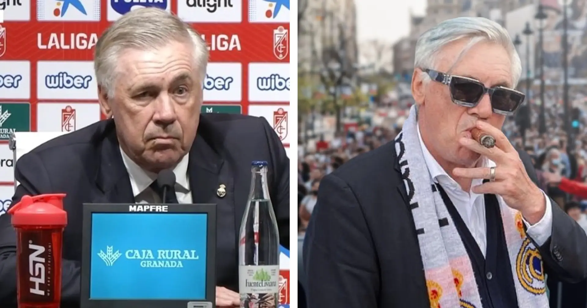 Ancelotti to celebrate title with ‘cigar and glasses’ 