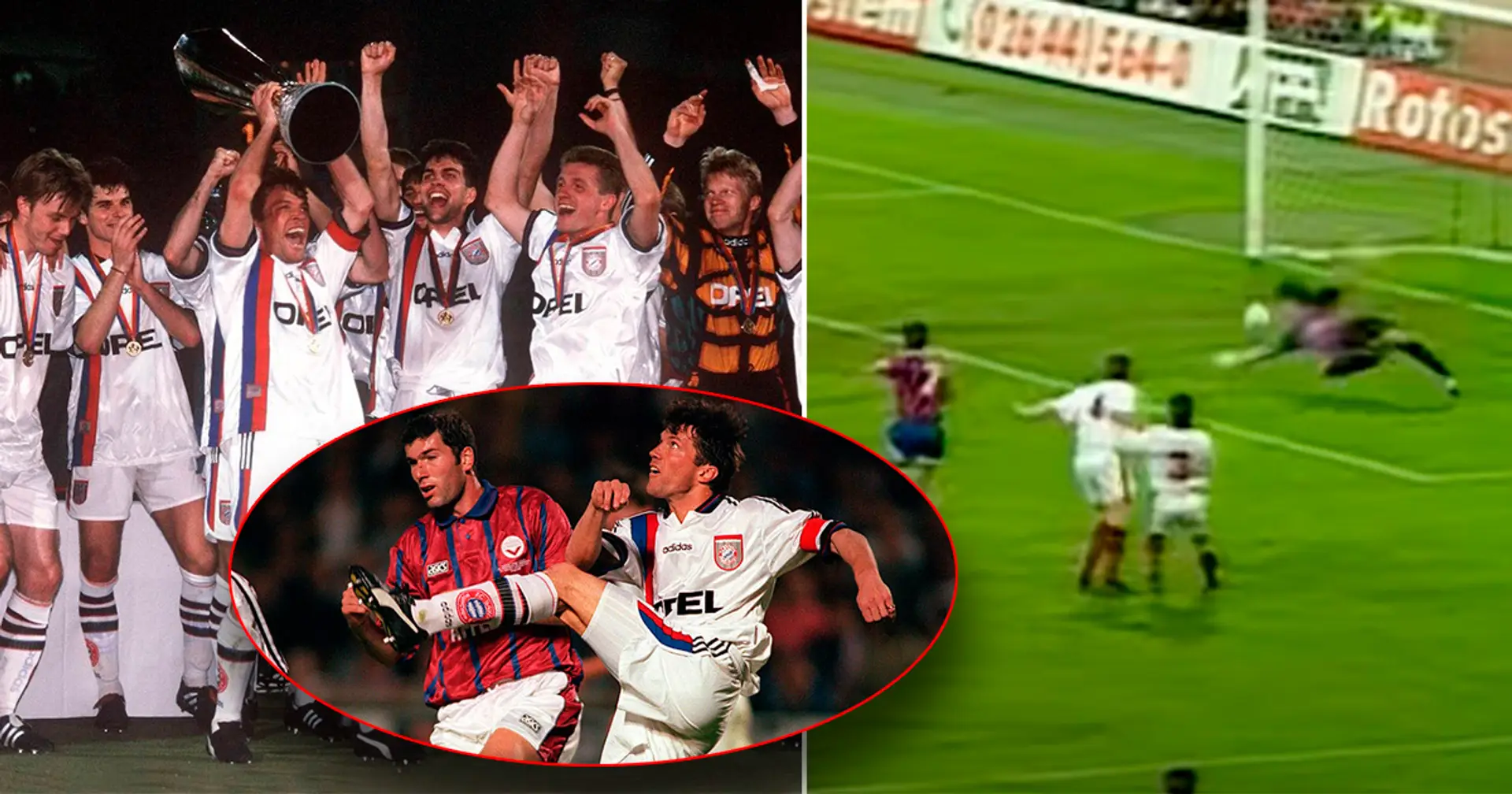 Kahn und Matthäus vs. Zidane und Lizarazu: Wie Bayern 1996 Bordeaux im UEFA-Pokal-Finale besiegte