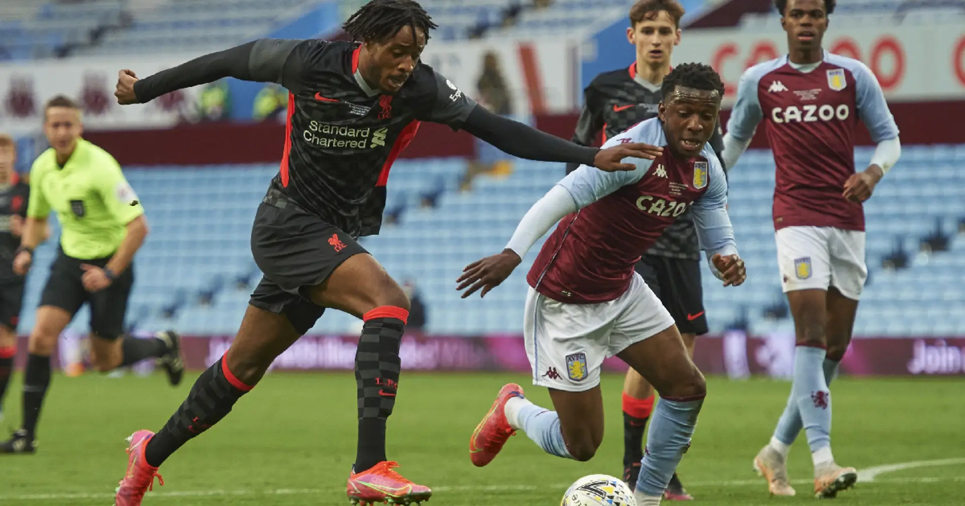 Young Reds face FA Youth Cup heartbreak following loss to Aston Villa in final 