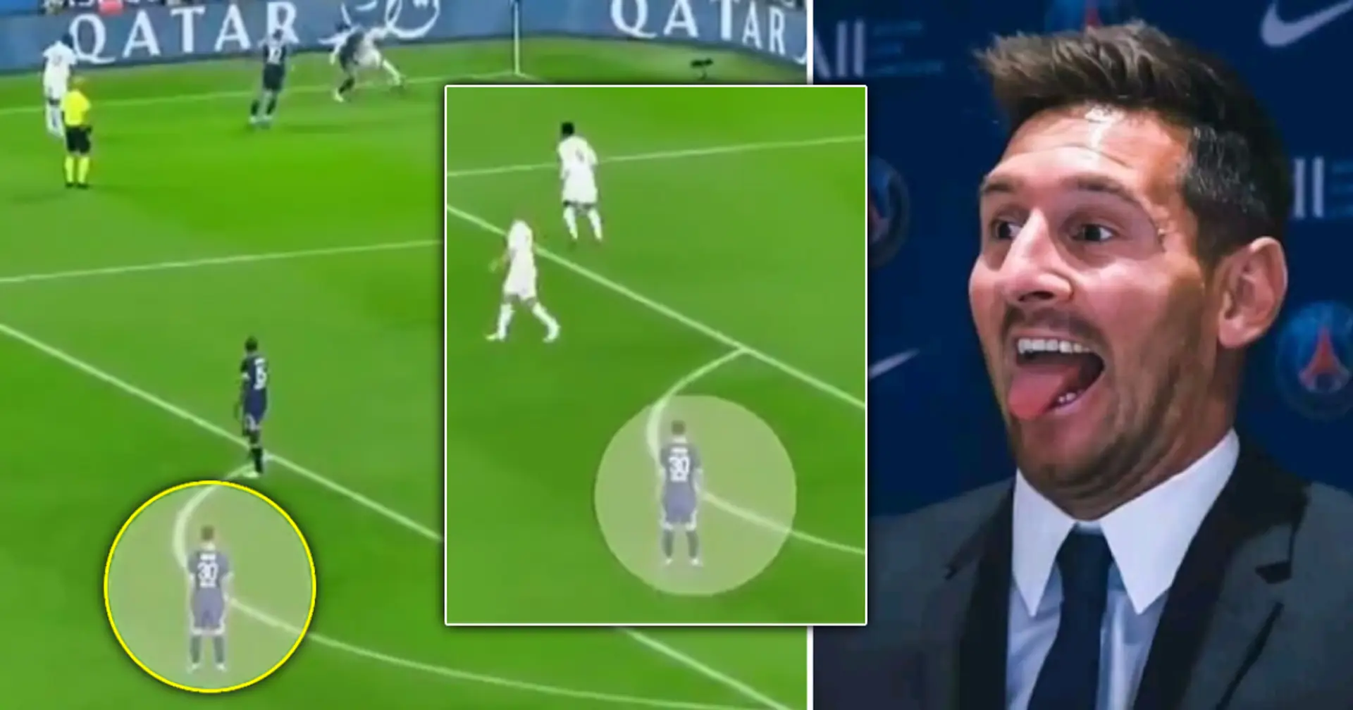 Messi aperçu en train de ne rien faire alors que le PSG a du mal à marquer pendant leur dernier match en Ligue 1