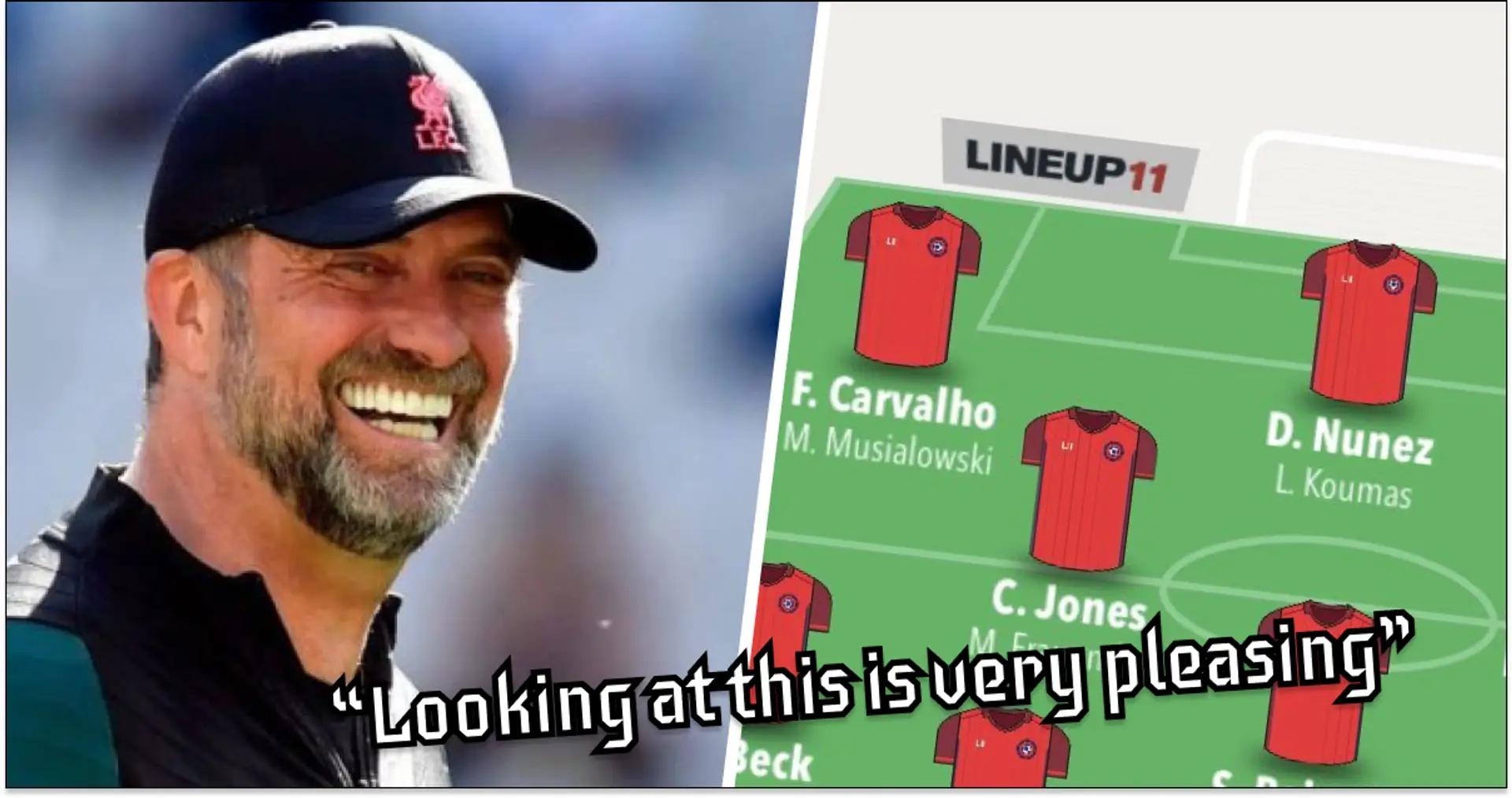 'We have a bright future': Liverpool fan draws U23 XI and it's a really good side