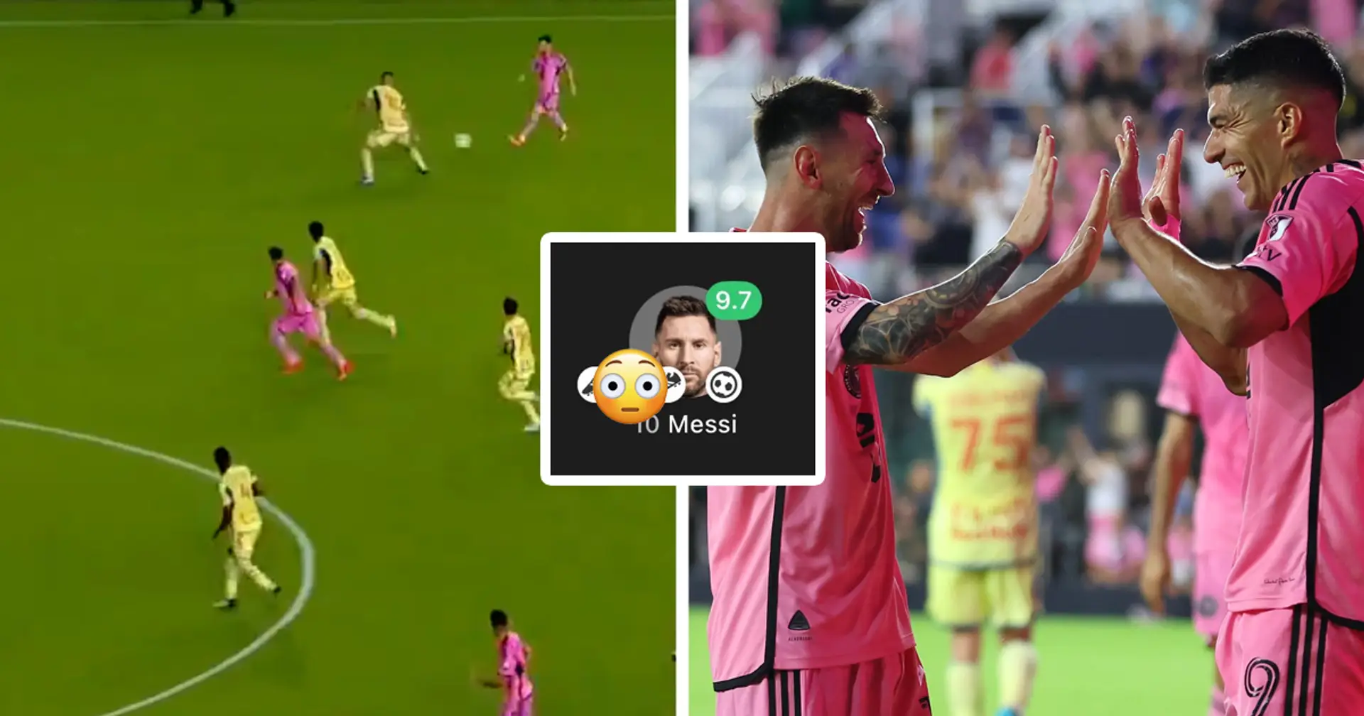 Lionel Messi sets record for assists in one game - three of them to Luis Suarez
