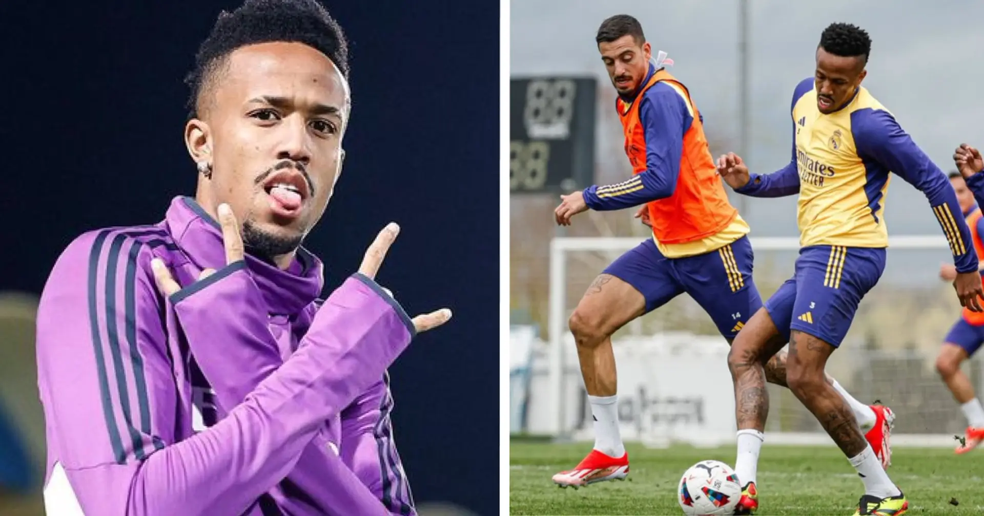 Real Madrid's plan for Eder Militao after full recovery from ACL injury revealed