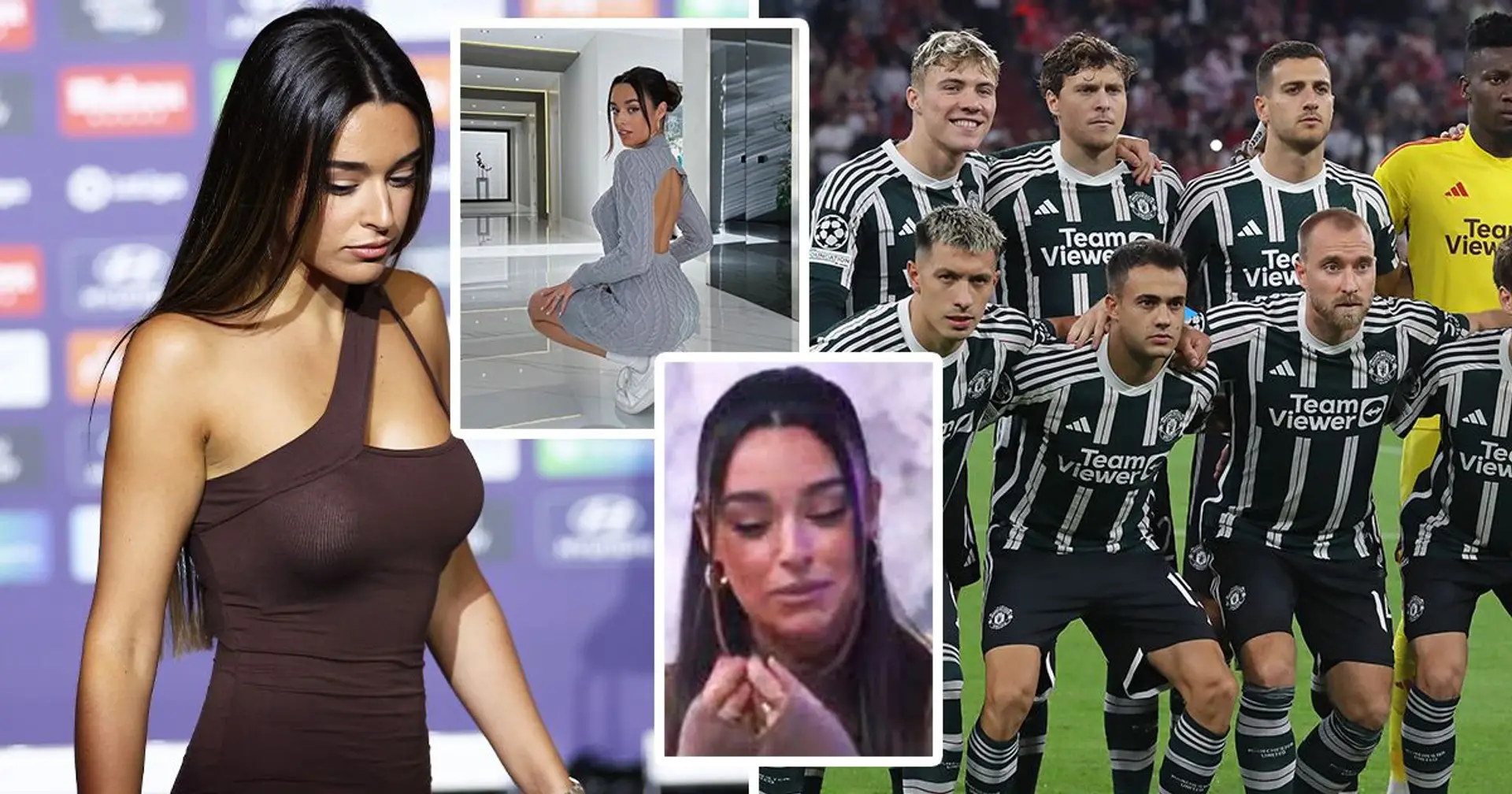 ‘I would say many things to him’: Instagram model breaks down in tears as she confirms her split with Man United player