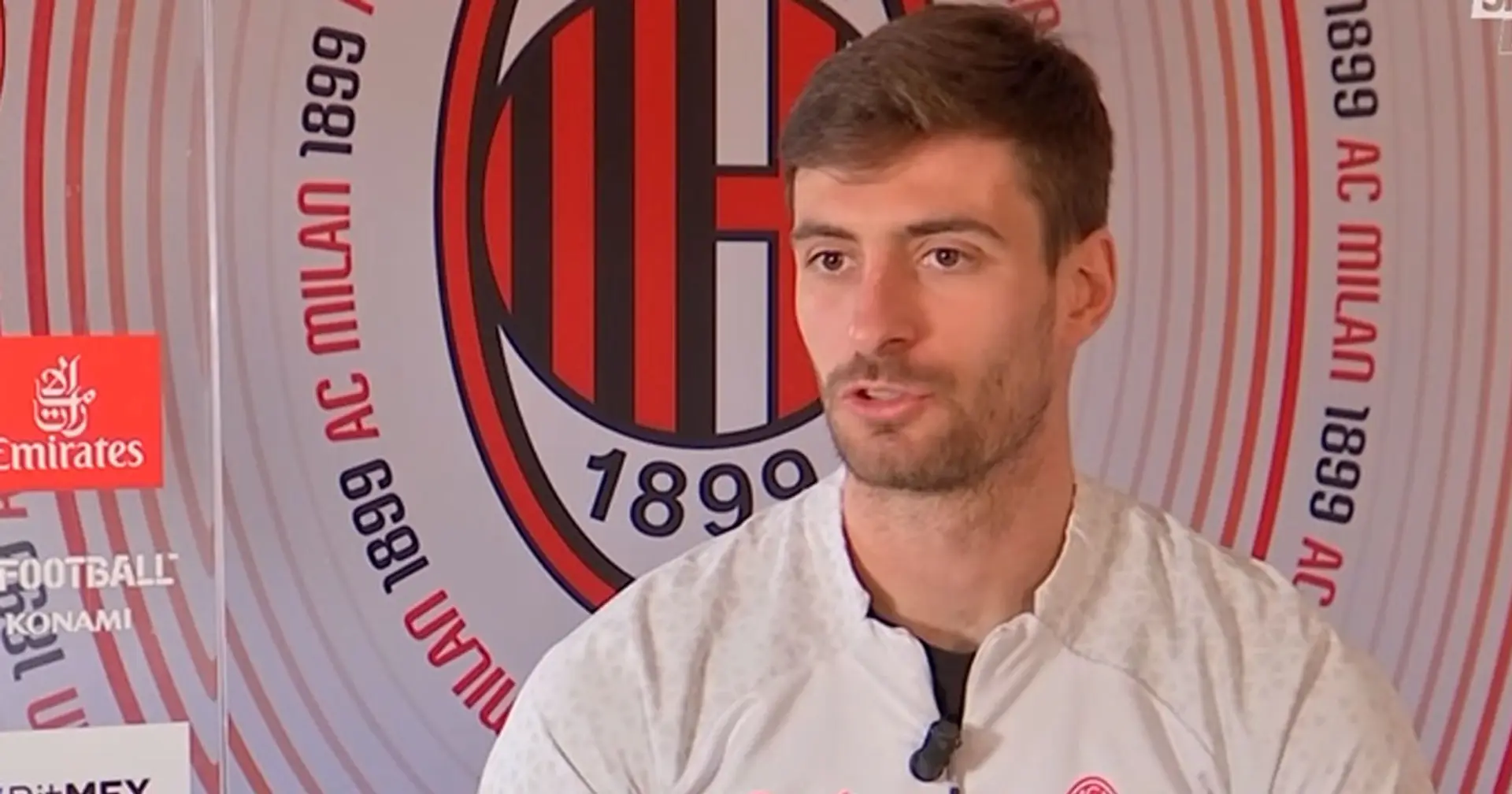 "Doveroso voler vincere l'Europa League", Gabbia commenta il sorteggio e rivela dove deve migliorare il Milan