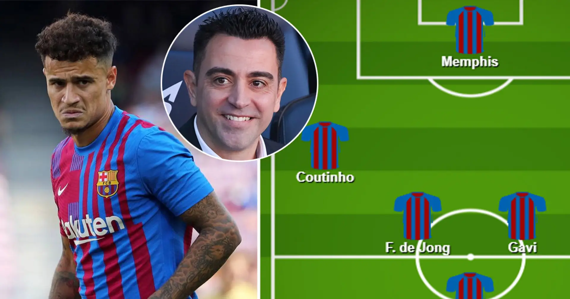 Coutinho to start?: select Barca's ultimate XI for Benfica clash from 3 options