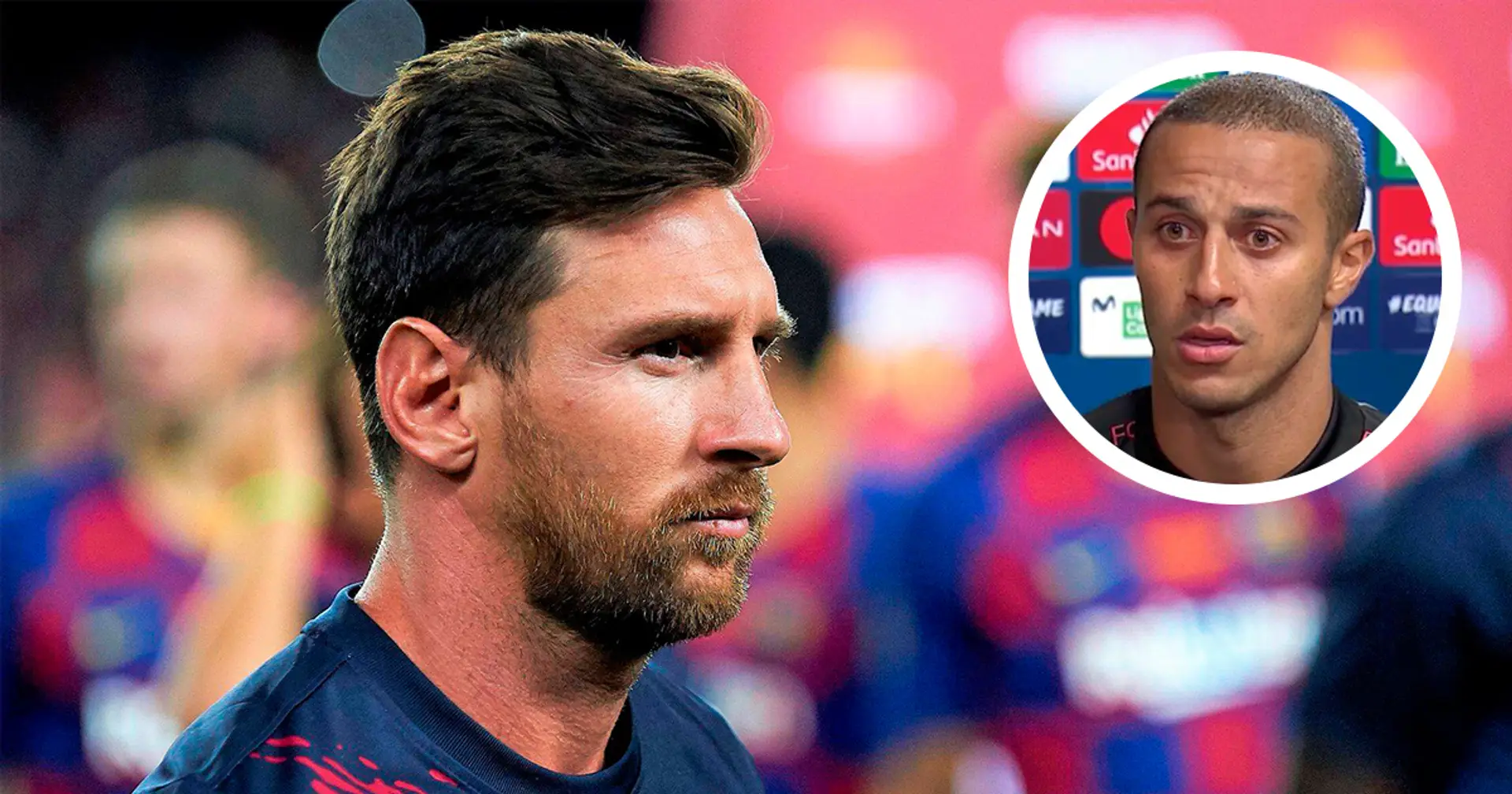Thiago: 'La decisión de Leo Messi es maravillosa'