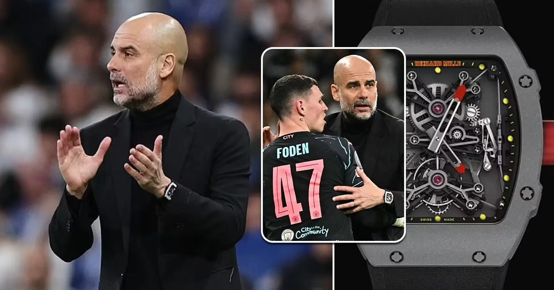 Pep Guardiola spotted wearing £1.1 million watch during Real Madrid clash
