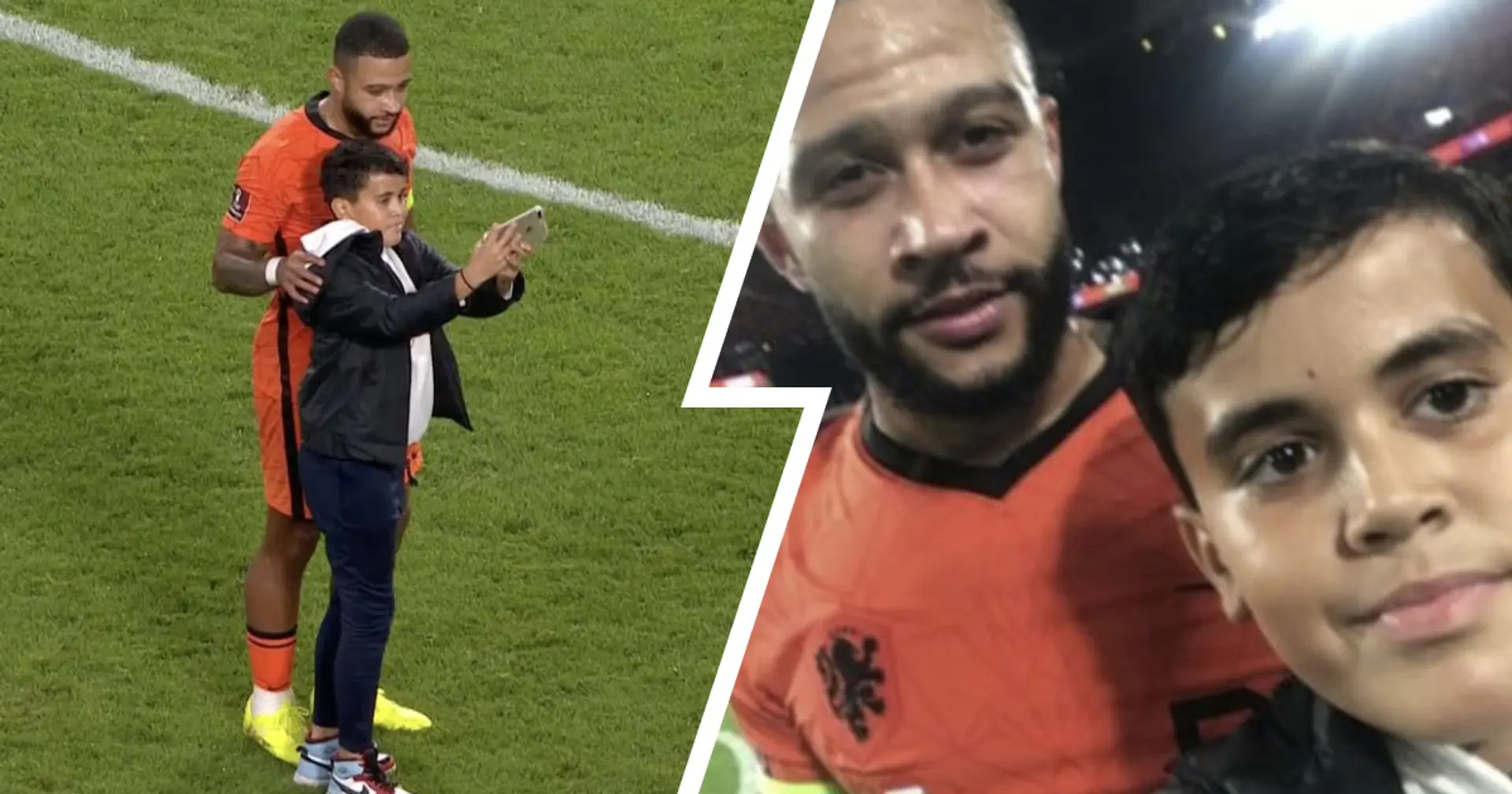 Little kid who took selfie with Depay hit with 45-month stadium ban and €100 fine
