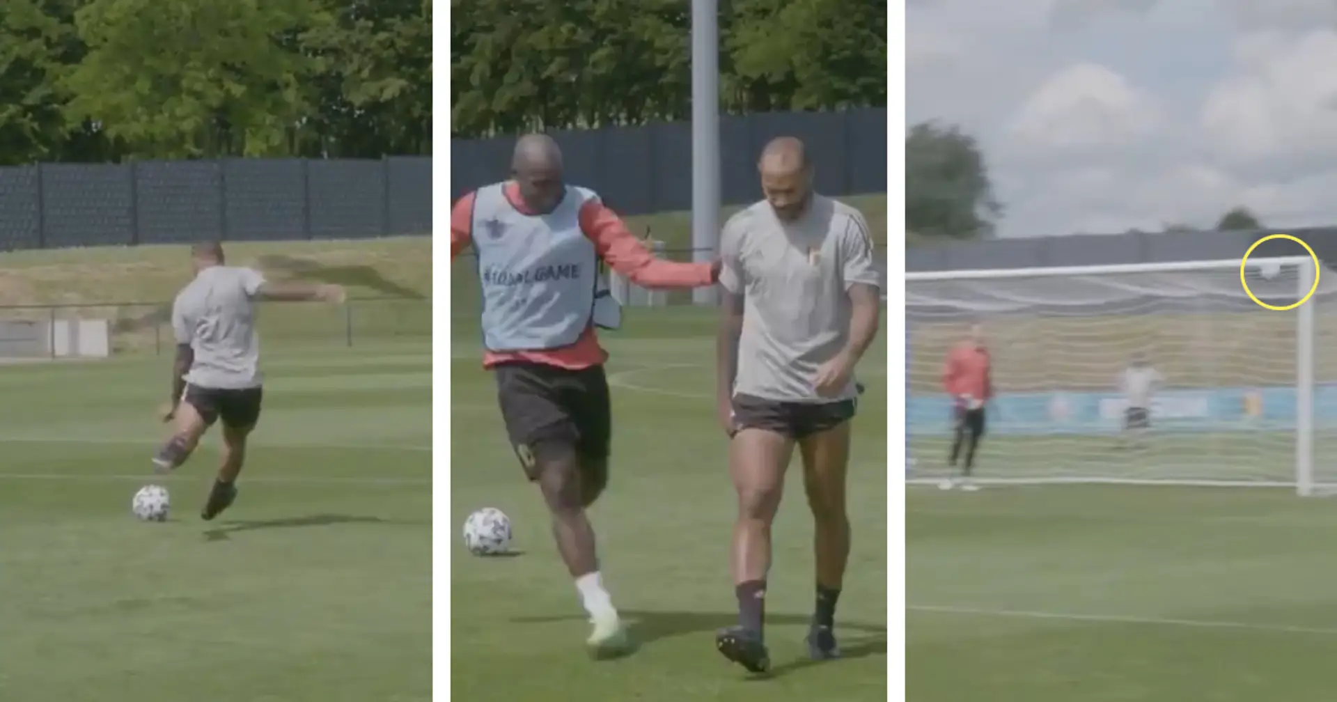 Thierry Henry 'kills whole country' with stunning free-kick in Belgium training (video)