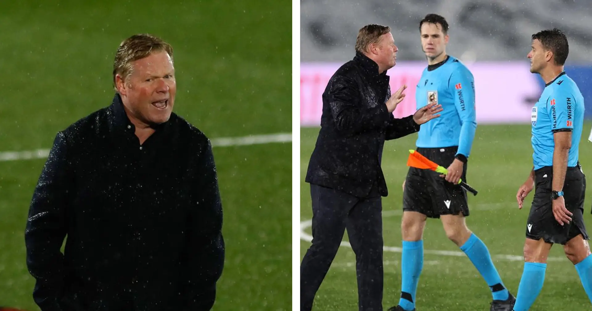 Barca board at odds with Koeman over VAR's influence in Madrid loss: SER