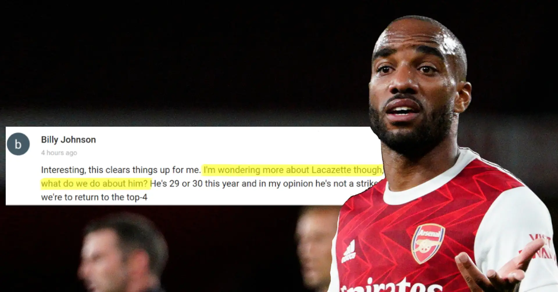 What do Arsenal do about Alex Lacazette? You asked, we answered with 3 possible scenarios