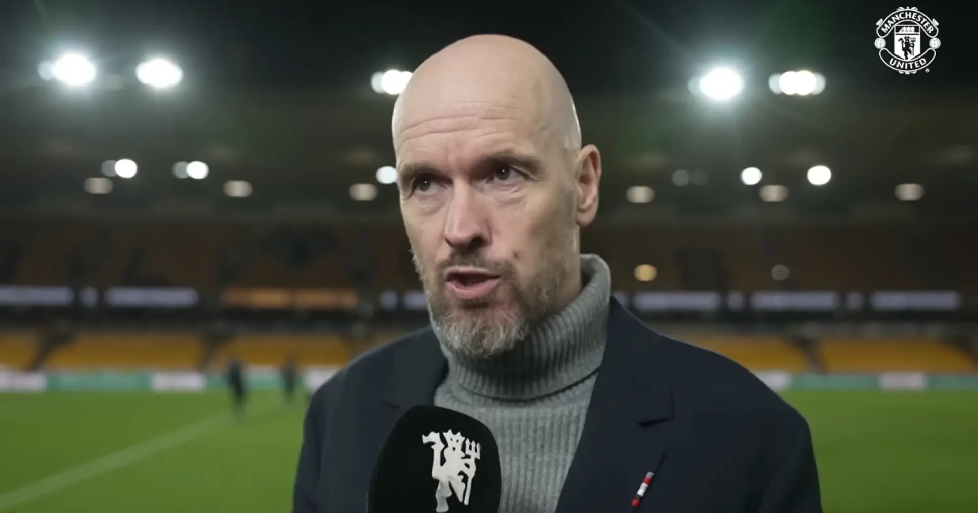 'We should've been 4–0 up by an hour': Ten Hag can't believe final Wolves scoreline