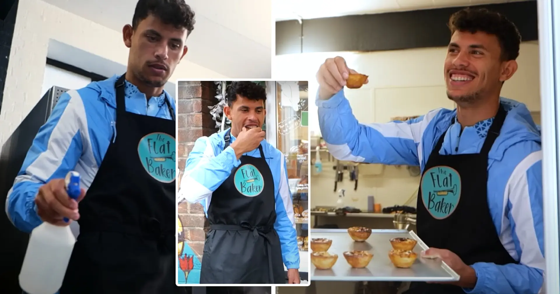 Matheus Nunes distribue des tartes à la crème aux habitants tout en partageant son parcours footballistique (vidéo)