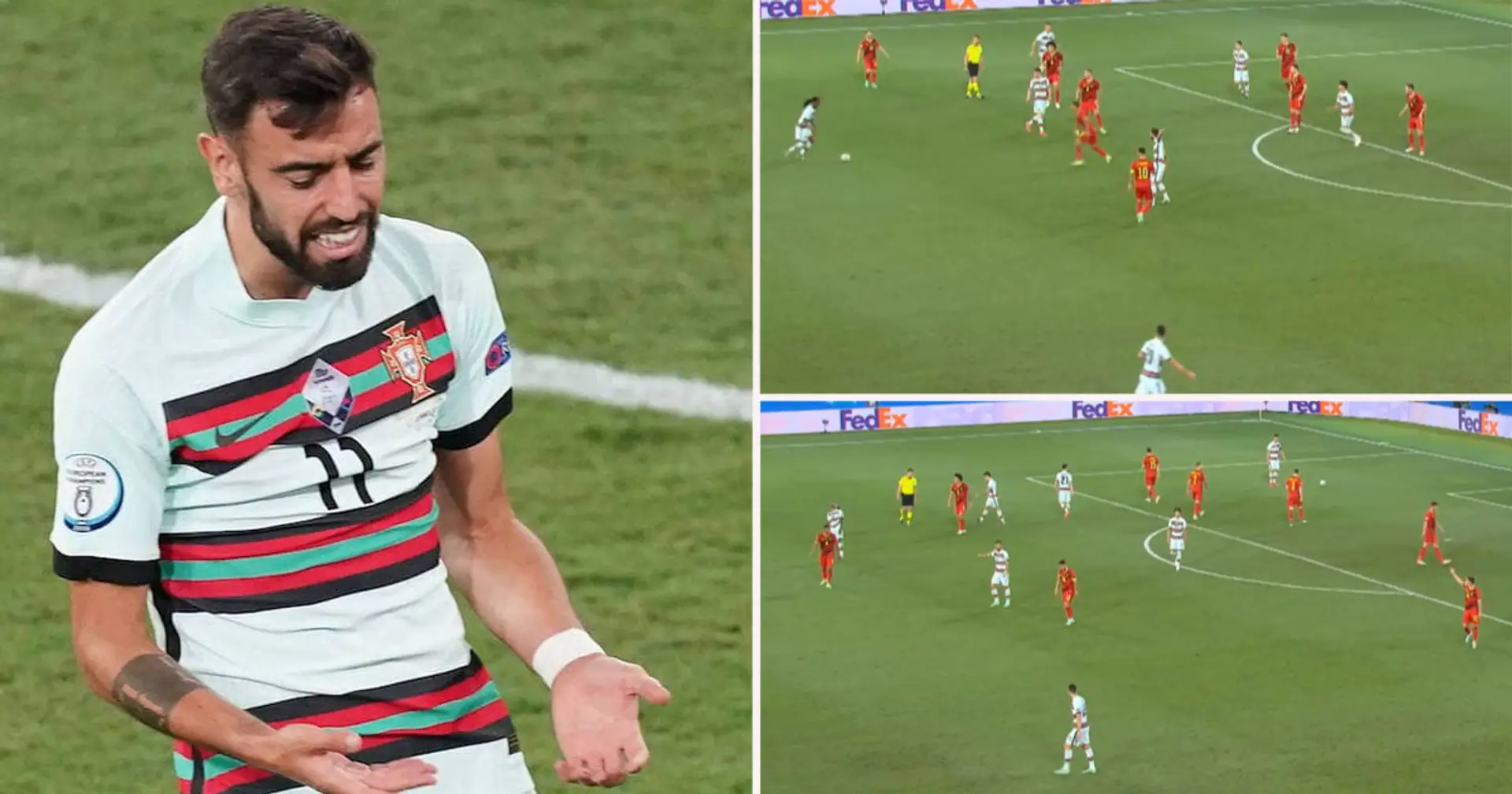 Explained: Why Bruno was left frustrated with Renato Sanches during one moment in Belgium clash