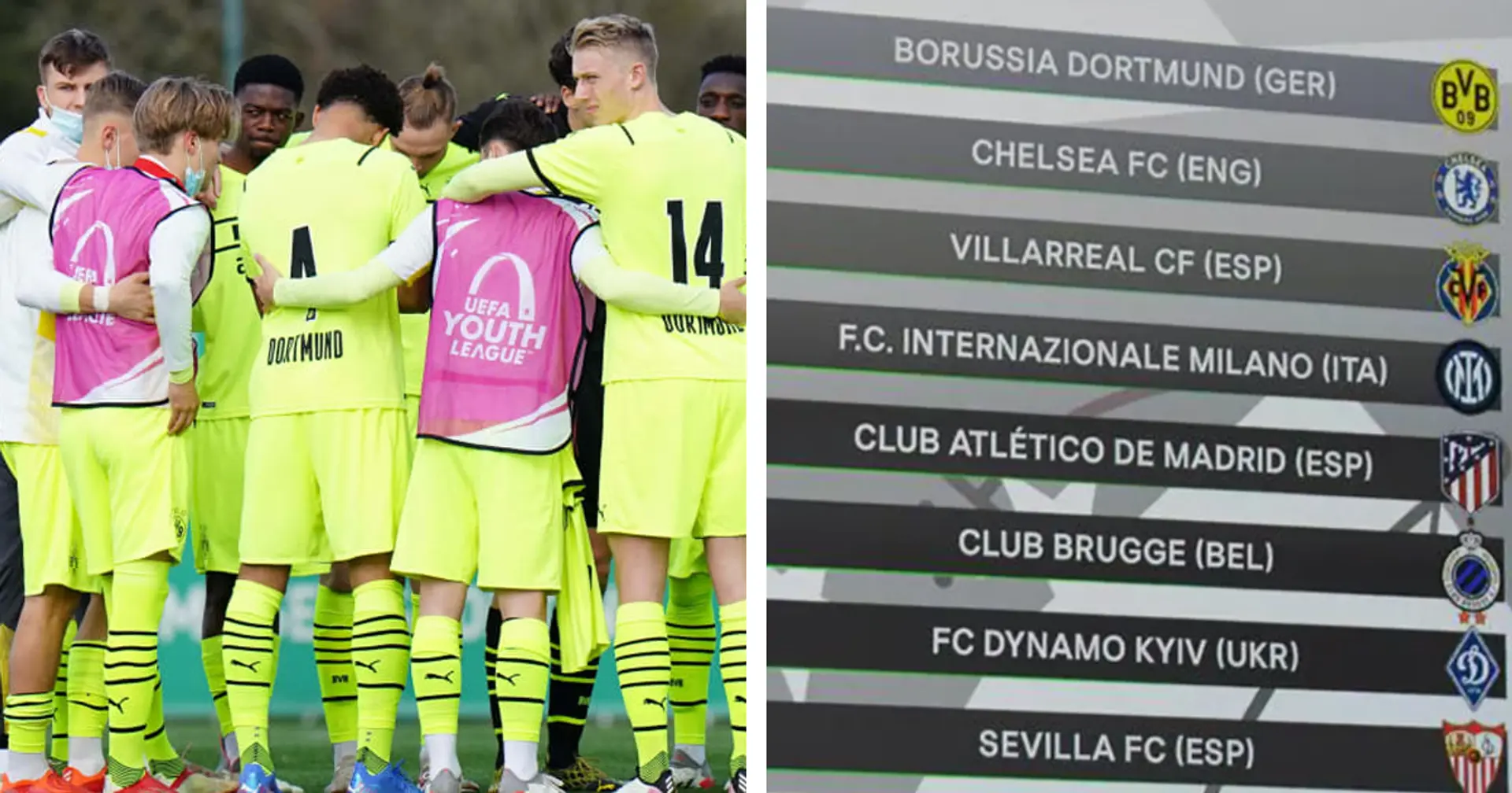 K.o.-Runde der Youth League wurde ausgelost: BVB-U19 spielt gegen den FC Empoli
