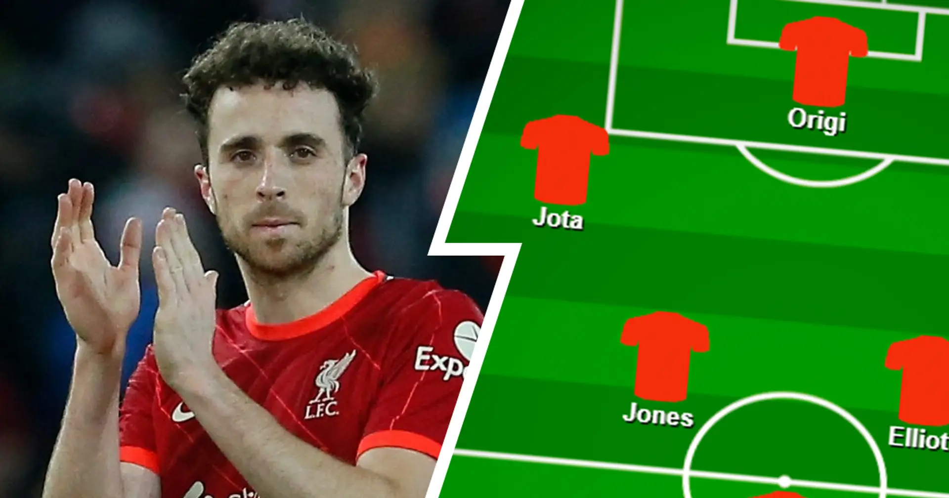 Jota to start? Select your favourite Liverpool XI vs Norwich from 2 options