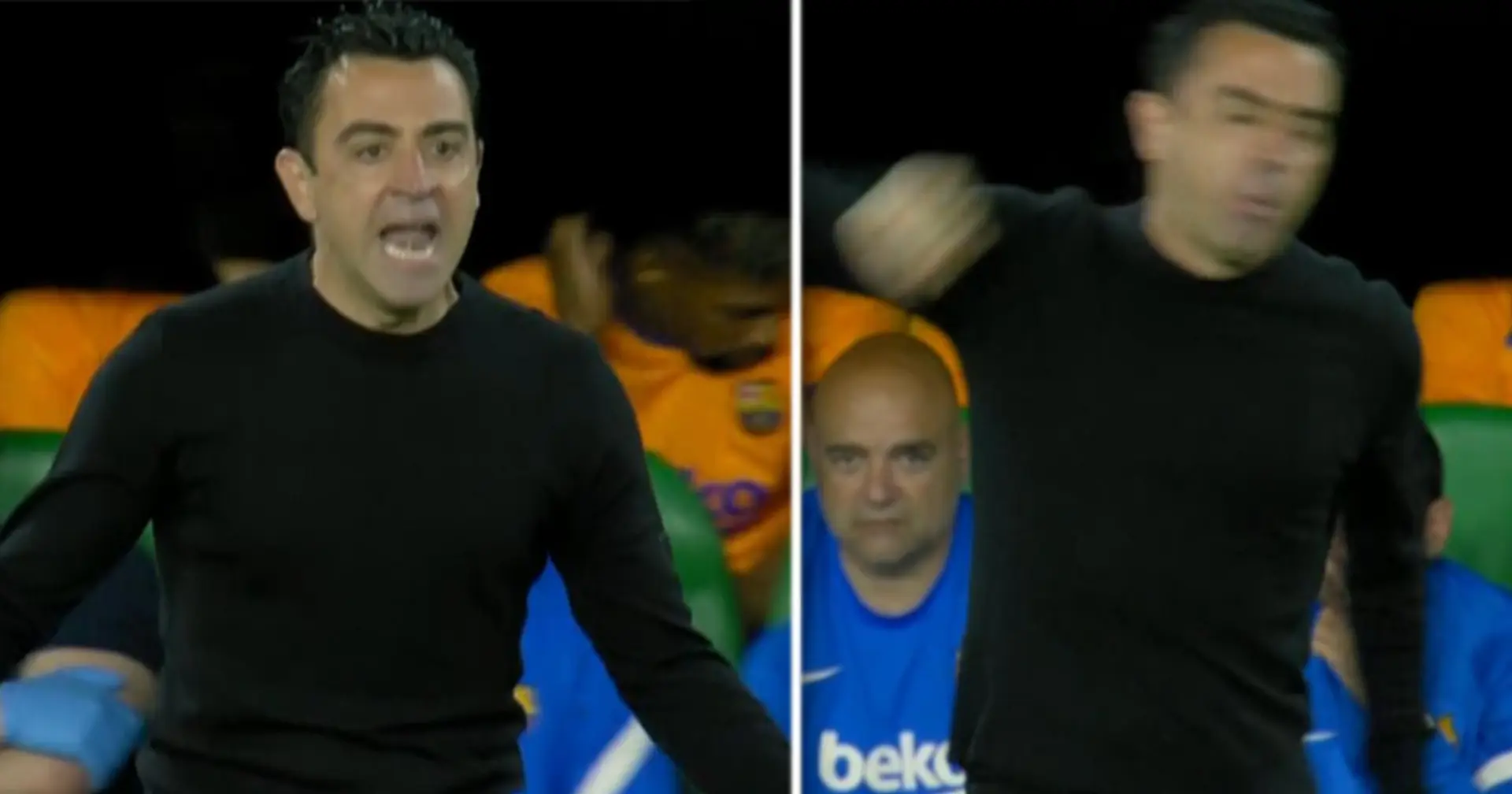 'Can't blame him, we were s**t': Xavi fuming about Barca's poor ball control caught on camera