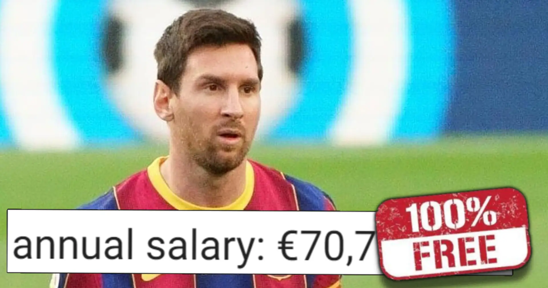 Wenn Messi 0 € verdienen würde, würde das Barcas große Finanzkrise lösen? Erklärt