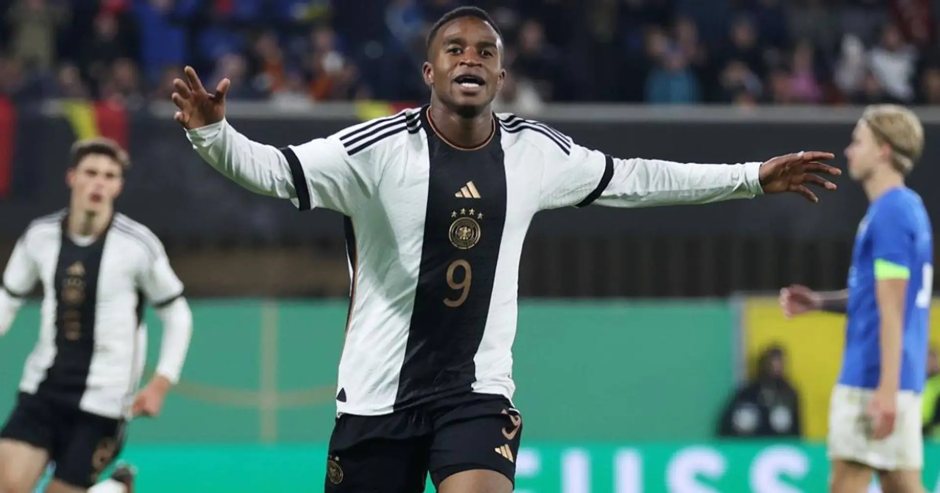 DFB-Fans wählen Youssoufa Moukoko zum Spieler des Spiels gegen die U21 von Estland