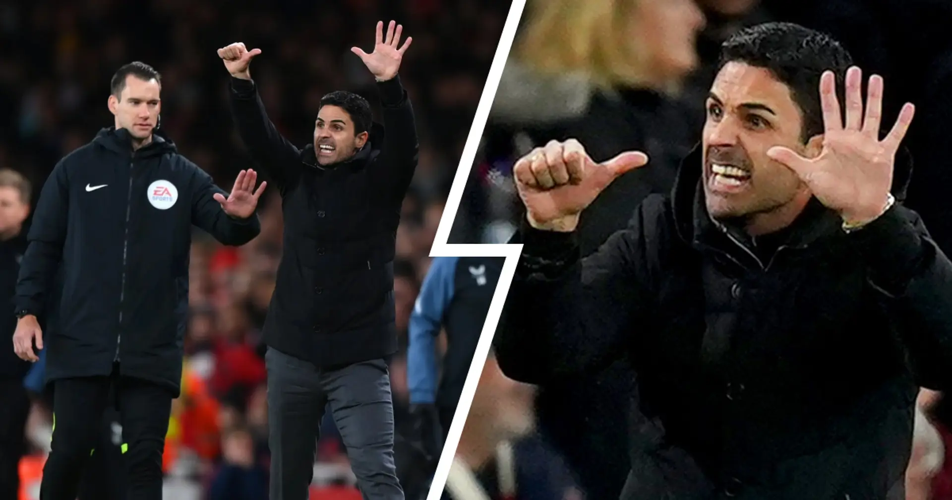 'He looked pathetic. That's not the Arsenal way': Arteta blasted for touchline behaviour