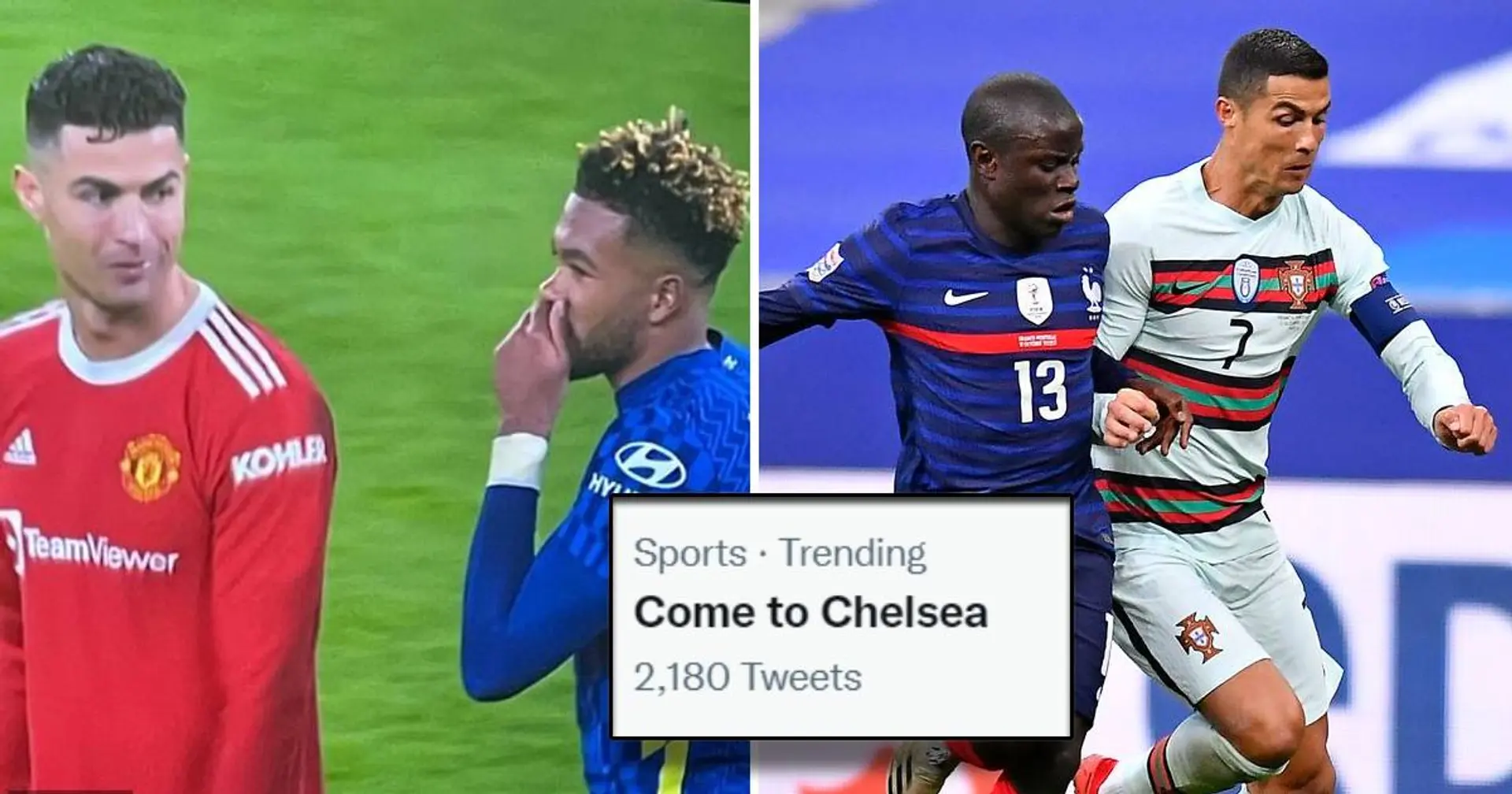 'Come to Chelsea' trends on Twitter as fans plead for Cristiano Ronaldo to join club
