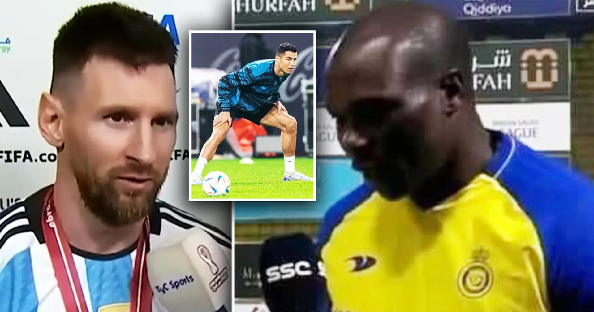Did Aboubakar really say Messi's 'the best in history' after seeing Ronaldo in training? Answered